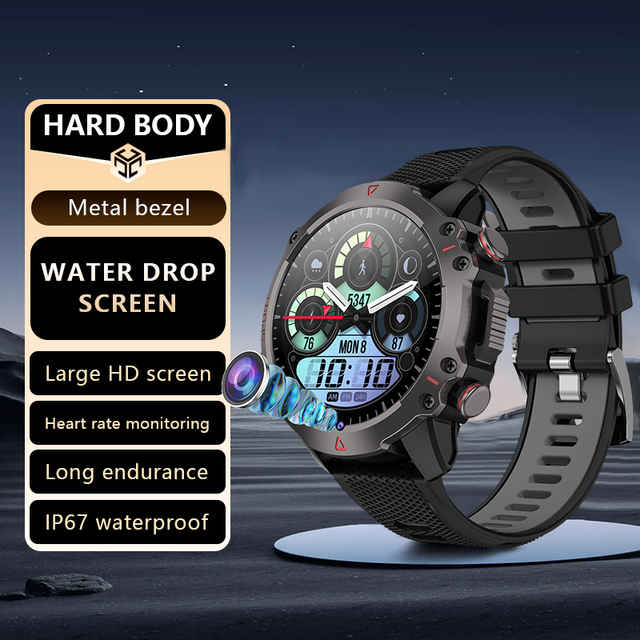 Best 4G Smart Sport Watch 1.53inch AMOLED HD Camera SOS GPS WIFI IP67 APP Market Android Watches Sim Card B5 4G Smartwatch