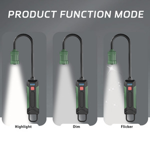 Lampe de travail LED COB à flexible 360° pour barbecue, éclairage d'urgence extérieur et entretien <span class=keywords><strong>automobile</strong></span> - Product Image 5