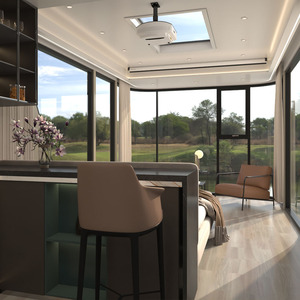 Casa Cápsula de Aluminio - Vivienda Contenedor Moderna con Energía Solar, Diseño Seguro y Ligero para Uso en Exteriores - Product Image 5