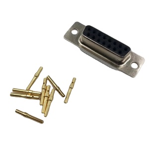 DSUB Đầu Nối 15 Chân Đầu Nối Loại Uốn Hai Hàng Loại <span class=keywords><strong>D</strong></span> Đầu Nối <span class=keywords><strong>VGA</strong></span> - Product Image 5