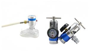 El equipo de oxígeno médico Kinton ajusta la válvula de demanda del regulador de presión de gas N2O de temperatura media - Product Image 5