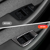 Accessoires en fibre de carbone Shasha Kit intérieur complet pour Tesla Model Y Intérieur de voiture Tesla Model Y Accessoire 2025