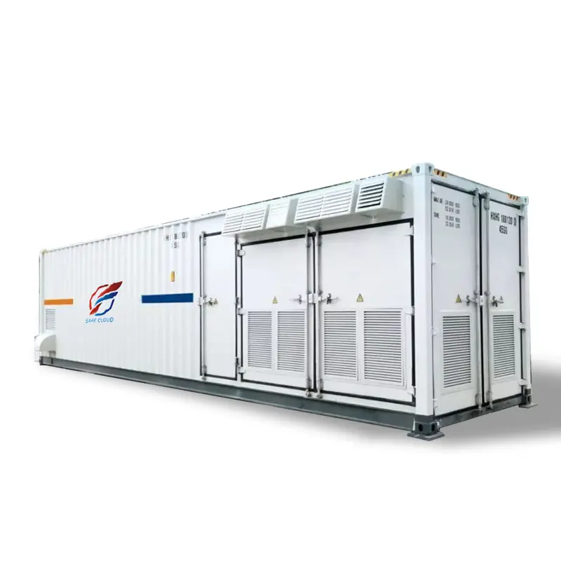 Bess System 1 Mwh Battery Solar Battery Storage Containers Energy Storage Container Energy Storage 20 Feet Container