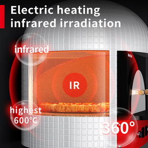 Horno <span class=keywords><strong>de</strong></span> pizza eléctrico comercial Dingbai para uso en panadería, horno para hornear pizza y <span class=keywords><strong>pan</strong></span>, equipo para restaurante - Product Image 3