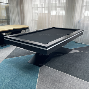 Personnalisable en usine 8ft 9ft ardoise <span class=keywords><strong>Table</strong></span> <span class=keywords><strong>de</strong></span> billard jambe en bois et poche en cuir pour <span class=keywords><strong>tennis</strong></span> <span class=keywords><strong>de</strong></span> <span class=keywords><strong>table</strong></span> et billard billard pour la maison - Product Image 2