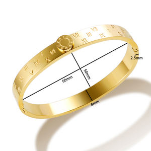 Pulseras de acero inoxidable para mujer, nuevo diseño, gran oferta - Product Image 6