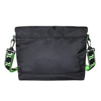 Haute qualité en nylon recyclé hommes simple croix fermeture éclair sac à bandoulière à la mode étanche Mini Messenger Sport personnalisé pour lettre