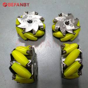 Rueda <span class=keywords><strong>Mecanum</strong></span> Industrial de 12 pulgadas con rodamiento de bolas Nueva condición para carretillas elevadoras de restaurantes y hoteles - Product Image 4