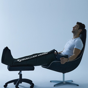 เครื่องนวดเท้าแบบบีบอัดลม <span class=keywords><strong>Normatec</strong></span> รุ่นใหม่ ดีไซน์มืออาชีพ สีดำ พร้อมแบตเตอรี่ลิเธียมไอออน สำหรับนวดขา รับประกัน 12 เดือน - Product Image 2