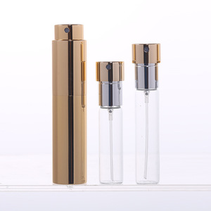 Envases de Perfume, Botellas de Vidrio de 10 ml con Atomizador, Envases Cosméticos de Viaje, Multicolor, Aluminio y Plástico - Product Image 2