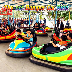 Manèges <span class=keywords><strong>de</strong></span> parc d'attractions pour adultes et enfants, utilisables en intérieur et en extérieur, voiture tamponneuse électrique à batterie - Product Image 2