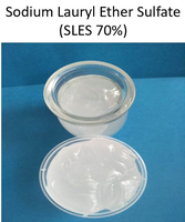 Günstiger Preis SLES 70 Natriumlaurylsulfat AES Schäumungsmittel Tensid für Shampoo, Waschmittel, Reinigung CAS 68585-34-2