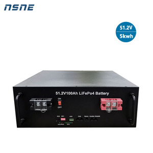 แบตเตอรี่แบบติดตั้งบนแร็ค 51.2V 100Ah 5KWh พร้อมระบบจัดการแบตเตอรี่อัจฉริยะ (Smart BMS) ขนาด 4U สำหรับโซลาร์เซลล์/UPS/อุปกรณ์ทดสอบโทรคมนาคม - Product Image 3