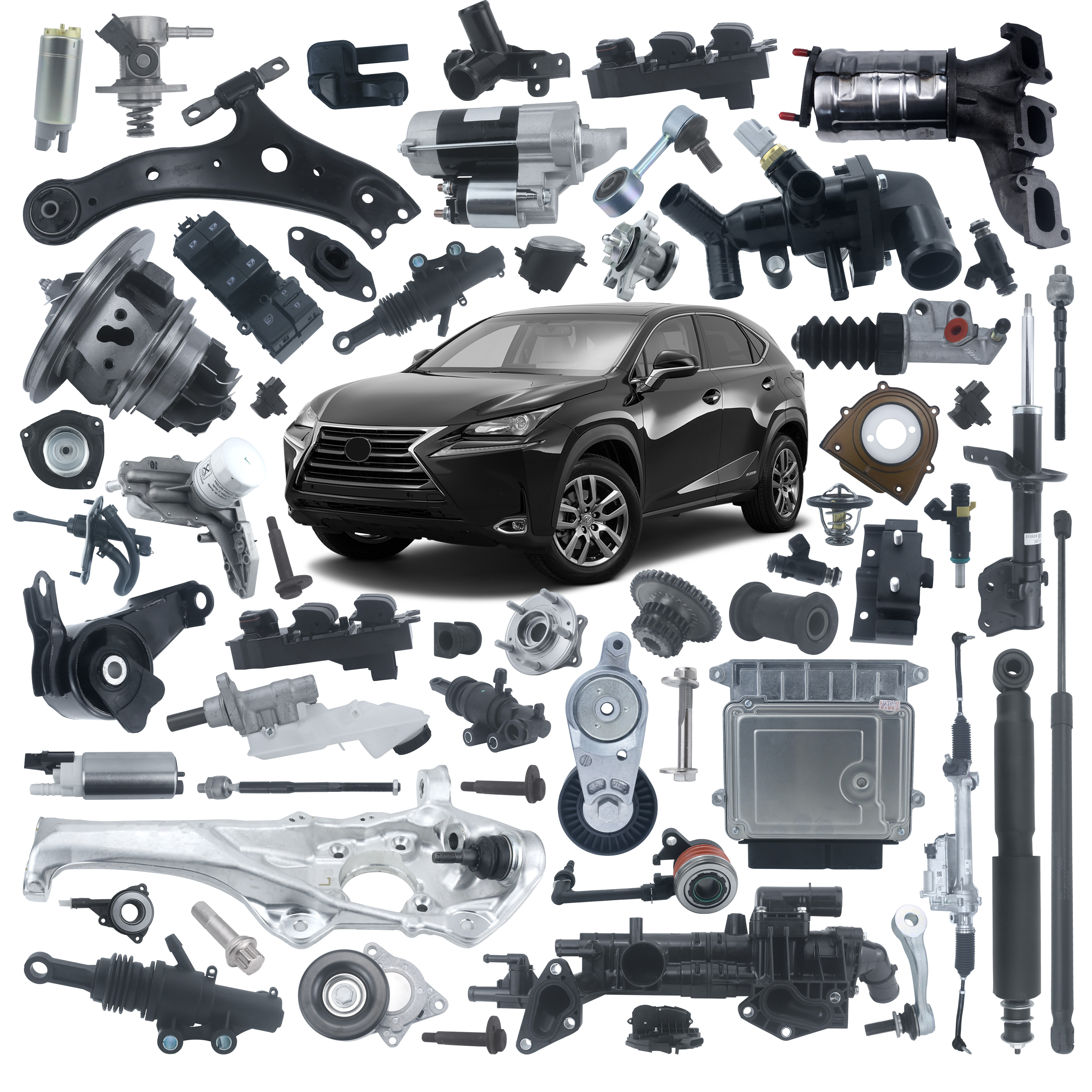 E6101-1LA7D Suspension Shock Absorber for Infiniti Q45 III