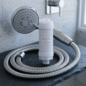 Filtro de Ducha Bevita PURE Mineral, Cartucho No Tóxico con Bolas Minerales Antibacterianas, Elimina Cloro e Impurezas, Libre de BPA - Product Image 3
