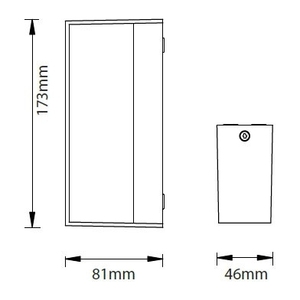 ไฟติดผนัง LED V-Tac 9W แบบส่องขึ้นลง IP65 อลูมิเนียมอัลลอยด์ สำหรับภายนอกอาคาร สวน รูปทรงยาว 6400K รับประกัน 3 ปี - Product Image 2
