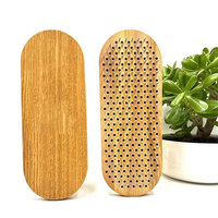 Wellshow Sport Sadhu Board pour débutants en yoga Planche de yoga en bois pour l'acupression et la méditation avec clou pour le massage des tissus profonds