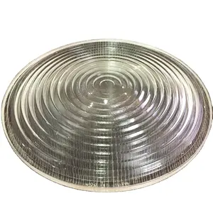 Diameter 64Mm Lensa Fresnel Kaca Borosilikat Optik untuk Lampu