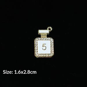 Viral Crocs DIY Charms, Parel Bloem & Strass Gesp Set voor het Versieren van Telefoonhoesjes, Metalen Sieraden met Edelstenen - Product Image 6