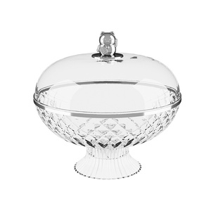 Gros Grands plateaux de fruits pour la table basse de salon à la maison, bol de fruits luxueux pour exposer des bonbons et des collations. - Product Image 5