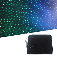 Sahne arka planında Led yıldızlı perde bez ışıkları Led Dj ışığı perde 90 oto CAD düzeni, aydınlatma ve devre tasarımı-20-50 30W