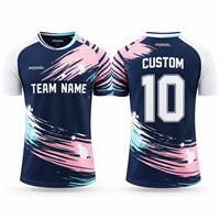 Tenues de football personnalisées à motifs géométriques, kits de sublimation complète pour jeunes académies, uniformes de football OEM avec noms et numéros personnalisés, vêtements d'équipe