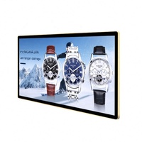 2025 nouveau style 21.5 pouces Android /Linux lunette étroite lcd montage mural signalisation numérique pour affichage publicitaire d'ascenseur