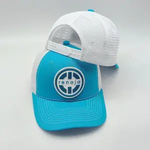 Gorra de béisbol de malla deportiva personalizada con ala ligeramente curvada para niños y adultos Richardson 112 gorra de camionero de 6 paneles sombreros de malla con logotipo personalizado