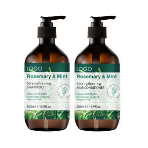 Producto para el Cuidado del Cabello Afro con Rastas, Champú y Acondicionador Orgánico de Menta y Romero con Etiqueta Privada - Product Image 5