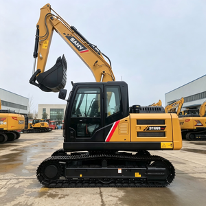 Mejor Precio de Fábrica para Excavadora de Orugas SY135C de 13.5 Toneladas, Alta Eficiencia, Potente Motor Hidráulico Isuzu de 86kW de Potencia - Product Image 1
