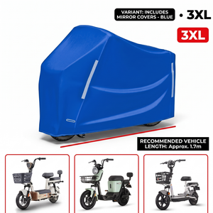 Housse de protection pour scooter électrique, moto, imperméable, anti-poussière, protection solaire, grande housse de protection pour moto d'extérieur - Product Image 2