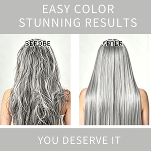 Crème Colorante Capillaire Permanente Professionnelle Sans Ammoniaque, à Base <span class=keywords><strong>de</strong></span> Plantes, Qualité Supérieure, pour Couverture des Cheveux <span class=keywords><strong>Gris</strong></span> – Vente en Gros pour Salons - Product Image 6