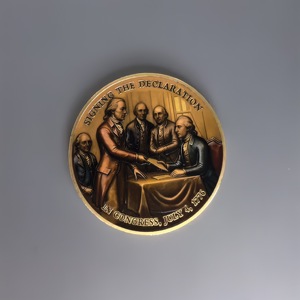 Groothandel VS 250-jarig jubileum uitdagingsmunten 3D verguld met goud, ondertekening van de verklaring & herdenkingsmunten met de witte adelaar - Product Image 6