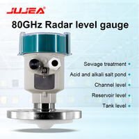 Medidor de nivel de radar de alta frecuencia adecuado para silos de cemento, molinos de alimentación, tanques de combustible líquido, Sensor de nivel de radar 4-20mA RS485