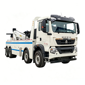 Camión Grúa y Remolcador Integrado HOWO 8x4 50T – Vehículo de Rescate en Carretera de Uso Pesado - Product Image 1