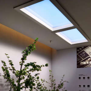 Luz LED Bule Sky inteligente para sala de estar, baño, luz solar Natural, <span class=keywords><strong>tragaluz</strong></span>, lámpara de cielo azul transparente Artificial - Product Image 3