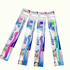 Factory direct sale cheap toothbrush high quality plastic toothbrush can be customized adult toothbrush