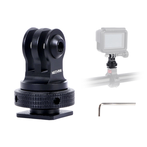 Soporte Universal Mechrig de Aleación de Aluminio Ligero y Duradero con Doble Tornillo de Alta Calidad y Flexibilidad de <span class=keywords><strong>360</strong></span> Grados para Cámaras de Acción GoPro - Product Image 1