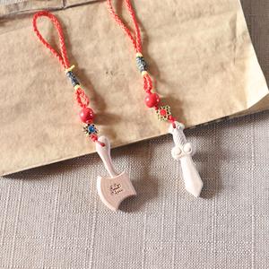 Ciondolo Portachiavi in Legno di Pesco Non Verniciato con Incisione a Tema Amore, Eco-Friendly, per Decorazione Murale e Artigianato in Legno, Adatto a Tutte le Festività - Product Image 2