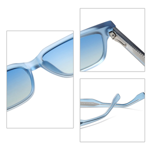 Gafas de Sol Cuadradas Negras para Hombre, Polarizadas 2026, Gafas de Sol Personalizadas con Logotipo, Fabricante de Gafas de Sol Tr90 - Product Image 5