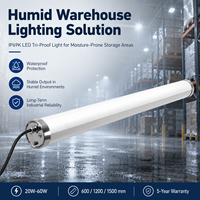 Lumière LED Tri-Proof résistante à la corrosion IP69K pour entrepôts frigorifiques et entrepôts humides