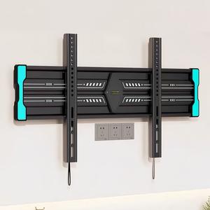 Support mural <span class=keywords><strong>TV</strong></span> en acier robuste 80kg de charge Support mural <span class=keywords><strong>TV</strong></span> fixe <span class=keywords><strong>universel</strong></span> pour écran plat 32-80 pouces - Product Image 2