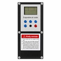 Refroidisseur d'air portable JHCOOL AC pour extérieur/intérieur avec ventilateur axial puissant 22000 cmh, réservoir d'eau de 120 L, matériau plastique, utilisation en hôtel et en garage