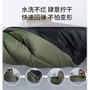 Suministros para mascotas, cama de refuerzo portátil cálida, cojín de tela Oxford, soporte de espuma, alfombrilla para suelo de mascotas, colchón de cajón - Product Image 6