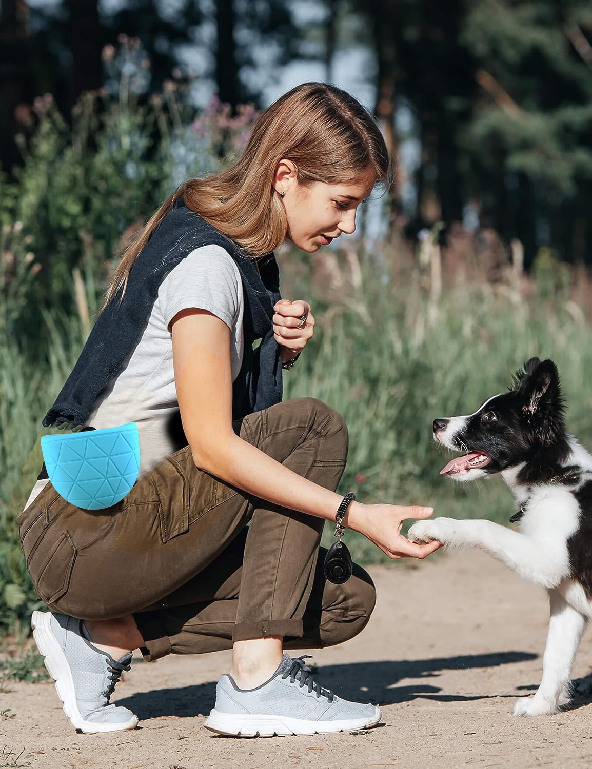 dog treat pouch mini silicon