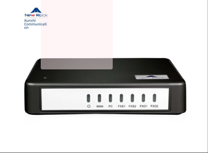 Newrock HX402G 2-4 fxo/fxs พอร์ต VOIP SIP GATEWAY <span class=keywords><strong>IP</strong></span> มีสายแลนสำหรับ SME ใช้ในบ้านด้วยเสียงอนาล็อก PSTN และเครื่องหมายดอกจัน - Product Image 2