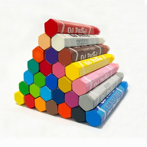 Barras de <span class=keywords><strong>Pastel</strong></span> al Óleo Hexagonales al por Mayor, Colores Personalizados con Logotipo, Pasteles al Óleo Suaves para Pintura Artística - Product Image 5