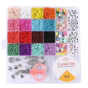 Plastic Organizer Box 26 Compartment Plastic Storage Box For Glass Clay Letter Beads Elastic Strings/findings