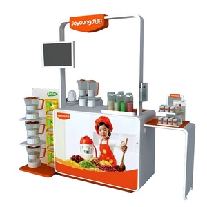 Espositore moderno ed ecologico in legno promozionale esposibile negozio rimovibile per vetrina per Shopping & centri commerciali - Product Image 2