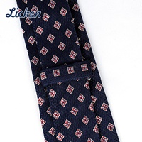 7 Falten Sie 5-fach Männer Seide Jacquard Krawatte passend zu Shirts